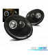 FARI PER VOLKSWAGEN VW BEETLE 98-05 ANGEL EYES FONDO NERO