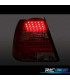 FANALI PER VOLKSWAGEN VW BORA 1J 98-05 LED ROSSO CROMATO