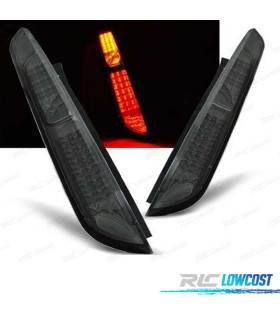 FANALI PER FORD FOCUS MK2 08-11 LED CROMATO FUMÉ
