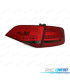 FANALI PER AUDI A4 B8 07-11 LED ROSSO AFFUMICATO