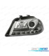 FARI PER SEAT IBIZA E CORDOBA 6L 02-08 LUCE DIURNA A LED FONDO CROMATO