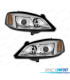 FARI XENON PER OPEL ASTRA G 97-04 FONDO CROMATO