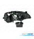 FARI XENON PER OPEL ASTRA G 97-04 FONDO CROMATO