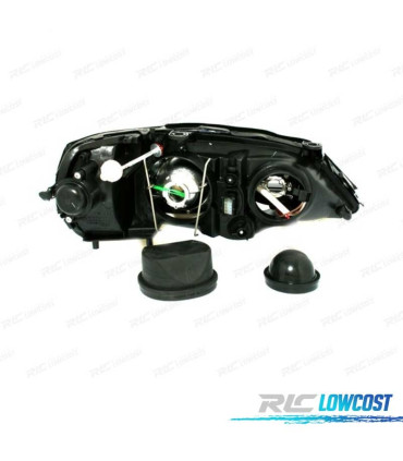 FARI XENON PER OPEL ASTRA G 97-04 FONDO NERO