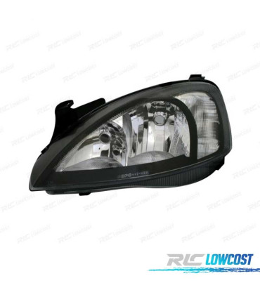 FARI PER OPEL CORSA C 00-06 FONDO NERO