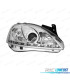 FARI OPEL CORSA C 00-06 LUCE DIURNA A LED FONDO CROMATO