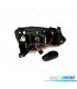 FARI PER OPEL CORSA C 00-06 ANGEL EYES FONDO NERO H1-H1