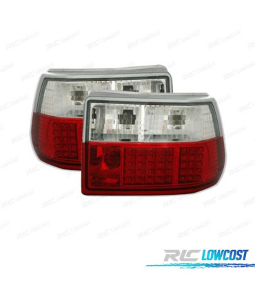 FANALI PER OPEL ASTRA F 91-98 LED ROSSO CROMATO