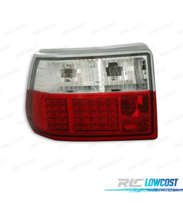 FANALI PER OPEL ASTRA F 91-98 LED ROSSO CROMATO