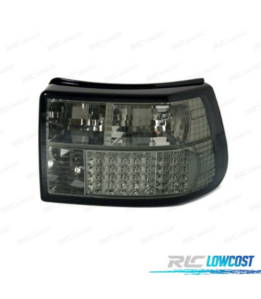 FANALI PER OPEL ASTRA F 91-98 LED FONDO CROMATO FUMÉ