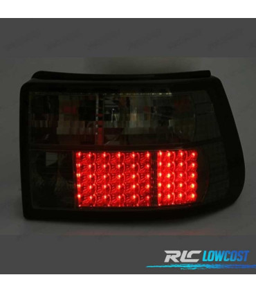 FANALI PER OPEL ASTRA F 91-98 LED FONDO CROMATO FUMÉ