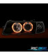 FARI PER OPEL VECTRA A 88-95 ANGEL EYES FONDO NERO