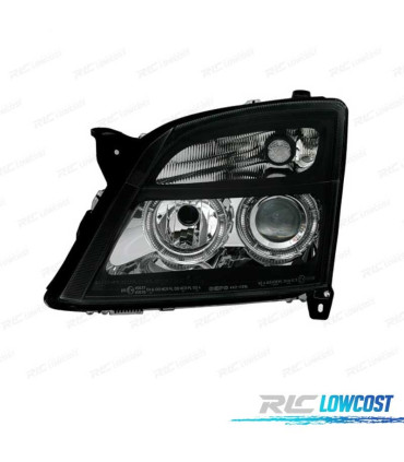 FARI OPEL VECTRA C 02-05 SIGNUM 03-05 OCCHI ANGEL FONDO NERO