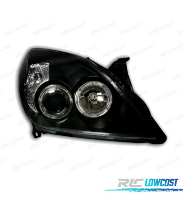 FARI PER OPEL VECTRA C 05-08, SIGNUM 05-08 ANGEL EYES SFONDO NERO
