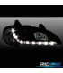 FARI PER OPEL TIGRA 95-03 LUCE DIURNA A LED FONDO NERO