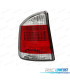 FANALI PER OPEL VECTRA C 02-08 LED ROSSO CROMATO