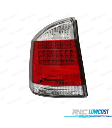 FANALI PER OPEL VECTRA C 02-08 LED ROSSO CROMATO
