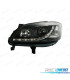 FARI PER OPEL ZAFIRA 99-05 LUCE DIURNA A LED FONDO NERO