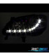 FARI PER OPEL ZAFIRA 99-05 LUCE DIURNA A LED FONDO NERO