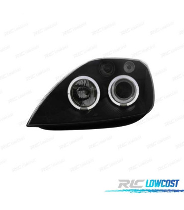 FARI PER FORD FIESTA 02-08 ANGEL EYES FONDO NERO