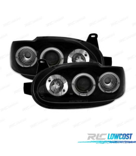 FARI PER FORD ESCORT 95-00 ANGEL EYES FONDO NERO