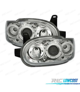 FARI PER FORD ESCORT 95-00 ANGEL EYES FONDO CROMATO