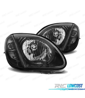 FARI PER MERCEDES CLASSE SLK R170 96-04 FONDO NERO