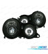 FARI MERCEDES CLASSE CLK W208 98-02 ANGEL EYES SFONDO NERO