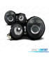 FARI MERCEDES CLASSE E W210 95-99 FONDO NERO