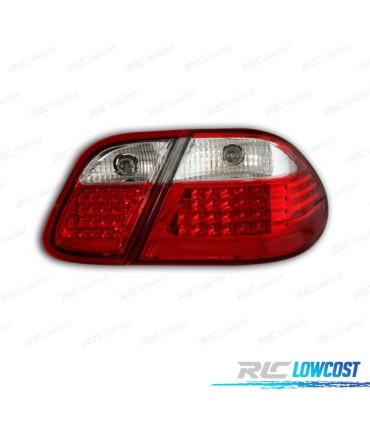 FANALI PER MERCEDES CLK W208 97-02 ROSSO CROMATO
