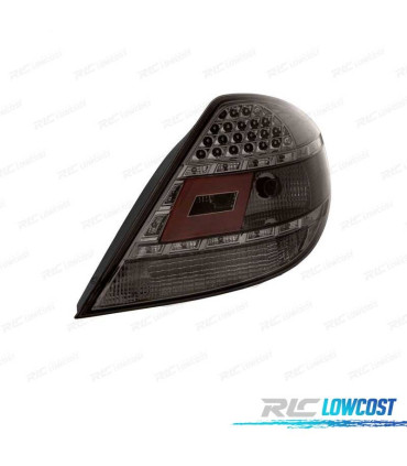FANALI PER MERCEDES SLK R171. LED FONDO CROMATO FUMÉ