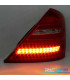 FANALI PER MERCEDES CLASSE S W221 05-11 LED ROSSO CROMATO
