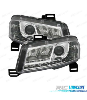 FARI FIAT STILO 01-08 LUCE DIURNA FONDO CROMATO
