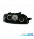 FARI PER FIAT PUNTO 99-03 ANGEL EYES FONDO NERO