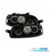 FARI PER FIAT PUNTO 99-03 ANGEL EYES FONDO NERO