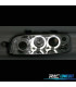 FARI PER FIAT PUNTO 99-03 ANGEL EYES FONDO CROMATO