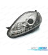 FARI PER FIAT GRANDE PUNTO 05-08 LUCE DIURNA REALE FONDO CROMATO