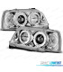 FARI PER RENAULT CLIO 90-95 ANGEL EYES FONDO CROMATO