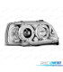 FARI PER RENAULT CLIO 90-95 ANGEL EYES FONDO CROMATO
