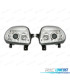 FARI PER RENAULT CLIO 98-01 LUCE DIURNA A LED FONDO CROMATO
