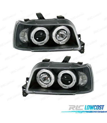 FARI PER RENAULT CLIO 90-95 ANGEL EYES FONDO NERO