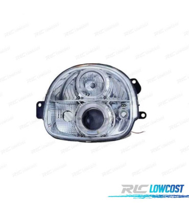 FARI PER RENAULT TWINGO 93-07 ANGEL EYES FONDO CROMATO