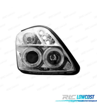 FARI PER SUZUKI SWIFT 05-10 ANGEL EYES FONDO CROMATO
