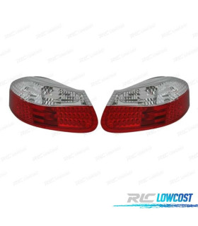FANALI PORSCHE BOXSTER 986 LED ROSSO CROMATO
