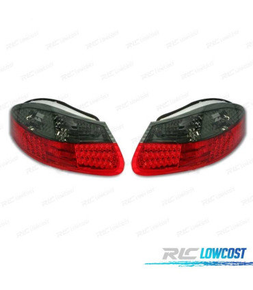 FANALI PER PORSCHE BOXSTER 986 LED ROSSO AFFUMICATO