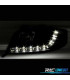 FARI PER AUDI A6 4B 01-04 LUCE DIURNA A LED FONDO NERO