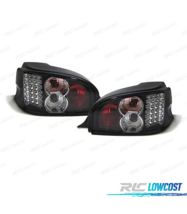 FANALI PER CITROEN SAXO 96-04 LED SFONDO NERO