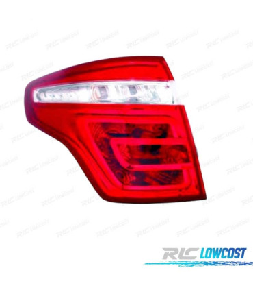 FANALI PER CITROEN C4 PICASSO 06-11 ROSSO CROMATO