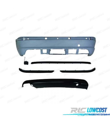 PARAURTI POSTERIORE BMW E46 BERLINA 98-05 LOOK M PDC