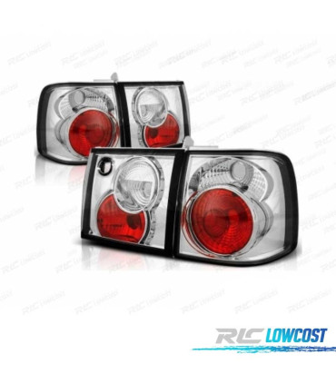 FANALI PER VOLKSWAGEN VW PASSAT 93-96 FONDO CROMATO